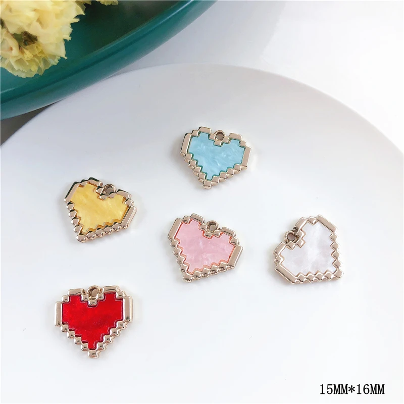 10PCS Alloy Plank Loving Heart Eardrop Pendant Jewelry Findings Components DIY Handmade Earrings Supplies Hair Accessories
10PCS Alloy Plank Loving Heart Eardrop Pendant Jewelry Findings Components DIY Handmade Earrings Supplies Hair Accessories