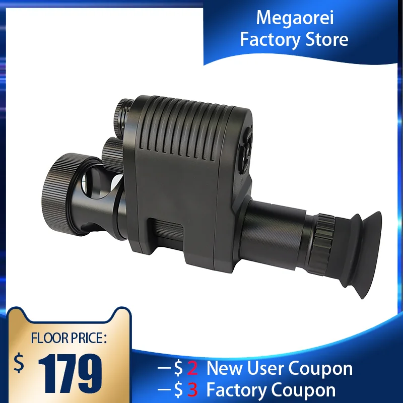 Megaorei 3 Night Vision Rifle Scope HD720P Video Record Photo Taking NV007 Hunting Optical Sight Camera 850nm Laser Infrared IR 
Megaorei 3 Night Vision Rifle Scope HD720P Video Record Photo Taking NV007 Hunting Optical Sight Camera 850nm Laser Infrared IR