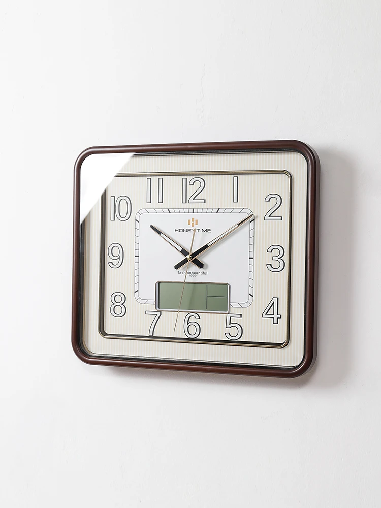 Europe Wall Clock Silent Wooden Square Wood Decorative Digital Modern Design Quartz Hanging Clocks Zegar Home Wall Decor EE50
Europe Wall Clock Silent Wooden Square Wood Decorative Digital Modern Design Quartz Hanging Clocks Zegar Home Wall Decor EE50