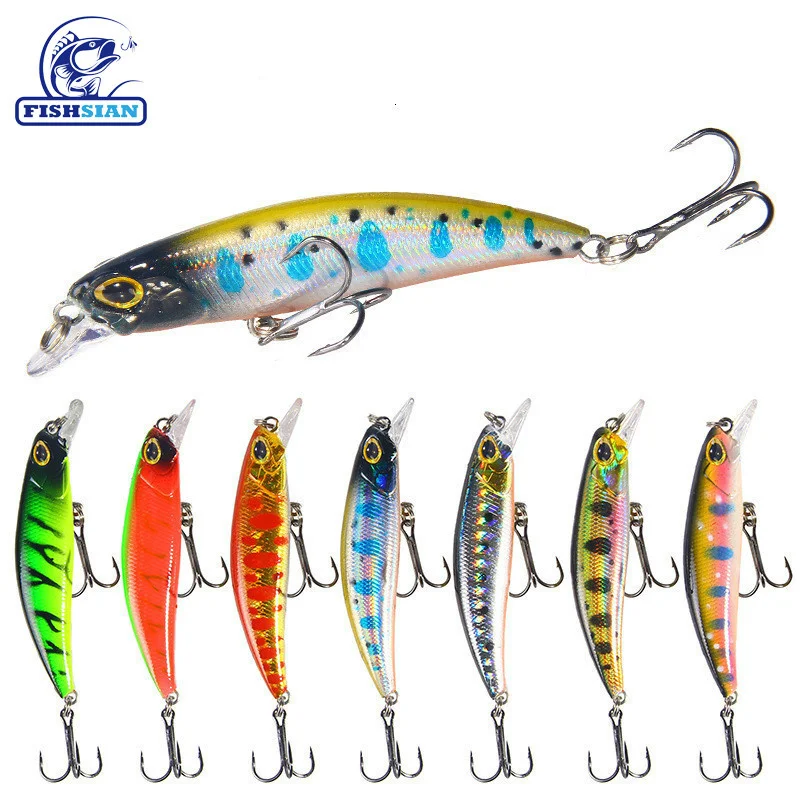 FISHSIAN Minnow Fishing Lures Slowly Sinking Bait Weights 4g Articulos De Pesca Isca Artificial Fake Fish Bait Bass Fishing Lure
FISHSIAN Minnow Fishing Lures Slowly Sinking Bait Weights 4g Articulos De Pesca Isca Artificial Fake Fish Bait Bass Fishing Lure