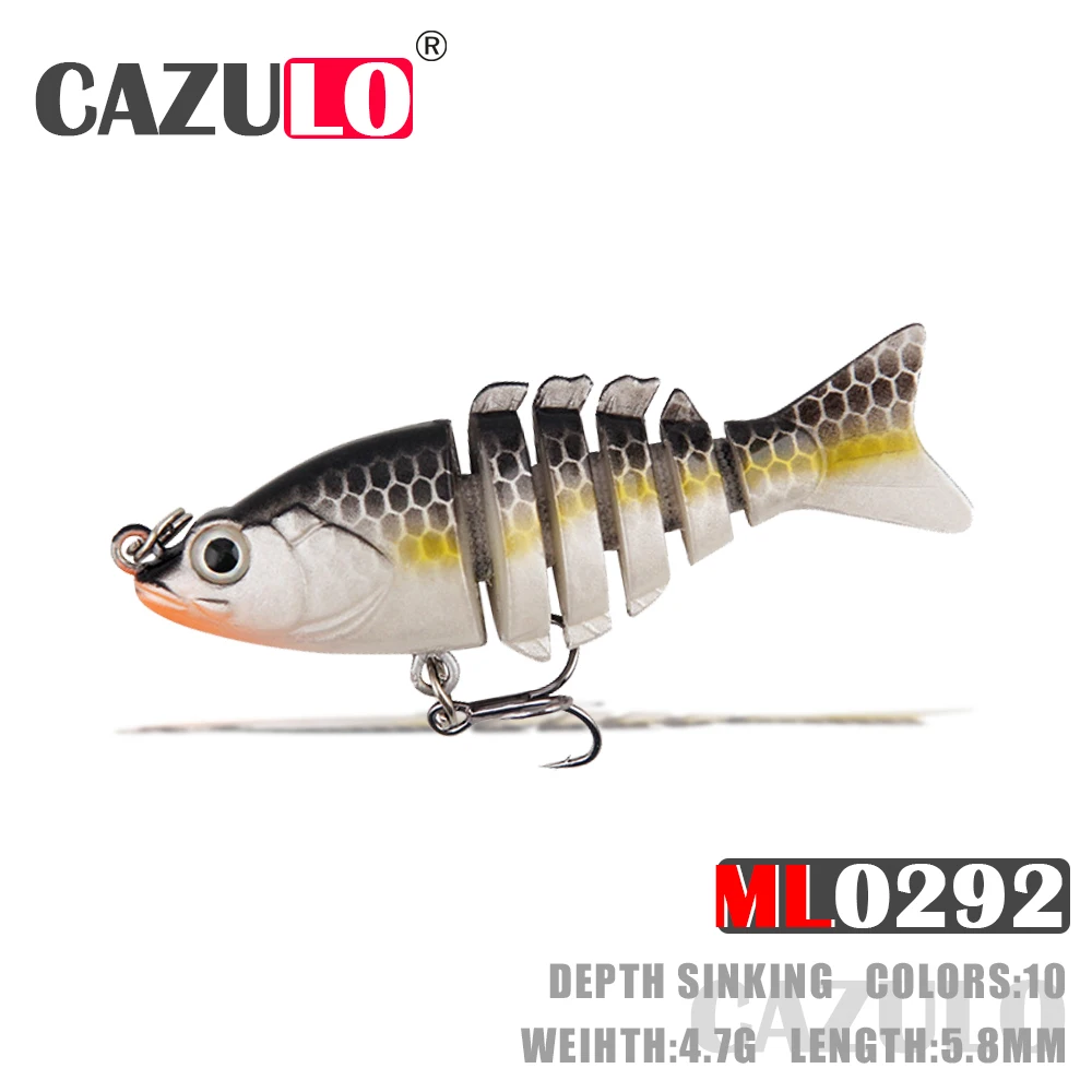 Swimbait Fishing Accessories Lure Isca Artificial Sinking Weights 4.7g 58mm Peche En Mer Winter Fishing Carp Seabass Fish Leurre
Swimbait Fishing Accessories Lure Isca Artificial Sinking Weights 4.7g 58mm Peche En Mer Winter Fishing Carp Seabass Fish Leurre