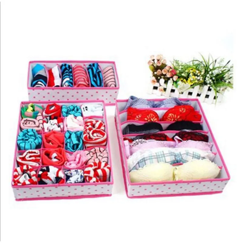 3PCS Foldable Underwear Organizer Clothes Storage Box Container Wardrobe Case Household Storage Accessories
3PCS Foldable Underwear Organizer Clothes Storage Box Container Wardrobe Case Household Storage Accessories