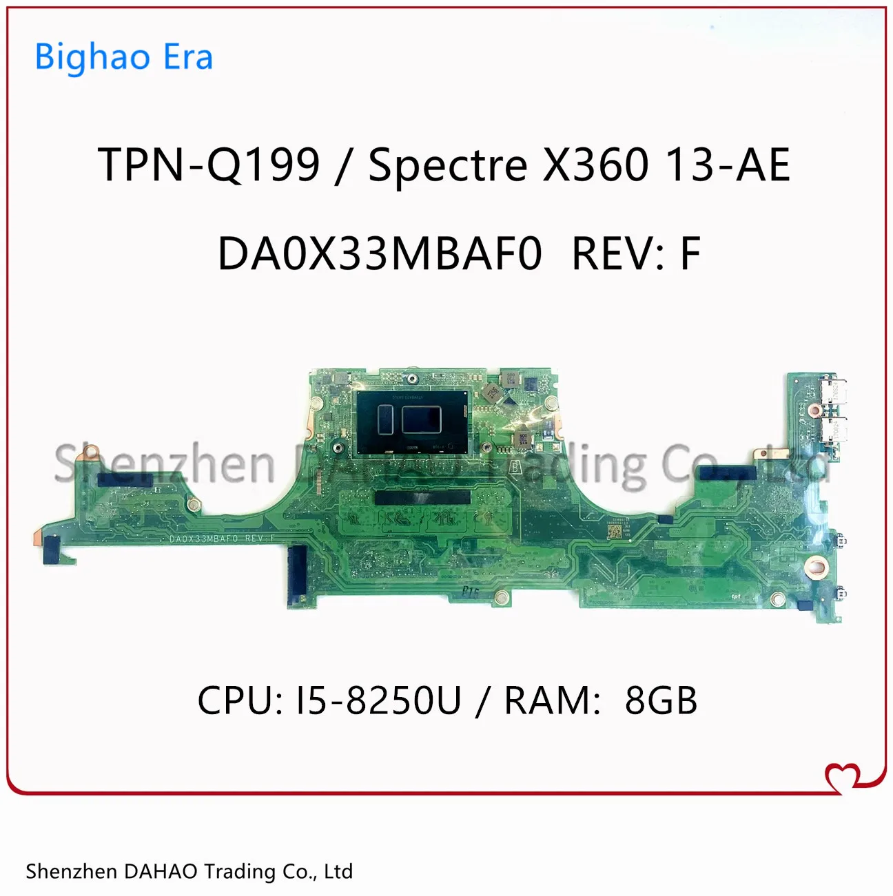For HP Spectre X360 13-AE010CA 13-AE Laptop Motherboard 941882-001 941882-601 W/ i5-8250U 8GB-RAM DA0X33MBAF0 100% Fully Tested
For HP Spectre X360 13-AE010CA 13-AE Laptop Motherboard 941882-001 941882-601 W/ i5-8250U 8GB-RAM DA0X33MBAF0 100% Fully Tested