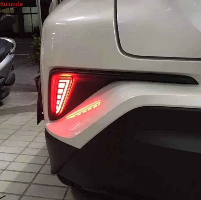 2 шт. для Toyota C-HR CHR 2016 2017 2018, многофункциональная автомобильная светодиодная задняя противотуманная фара, бампер, автомобильная лампа, стоп-с... 
2 шт. для Toyota C-HR CHR 2016 2017 2018, многофункциональная автомобильная светодиодная задняя противотуманная фара, бампер, автомобильная лампа, стоп-с...