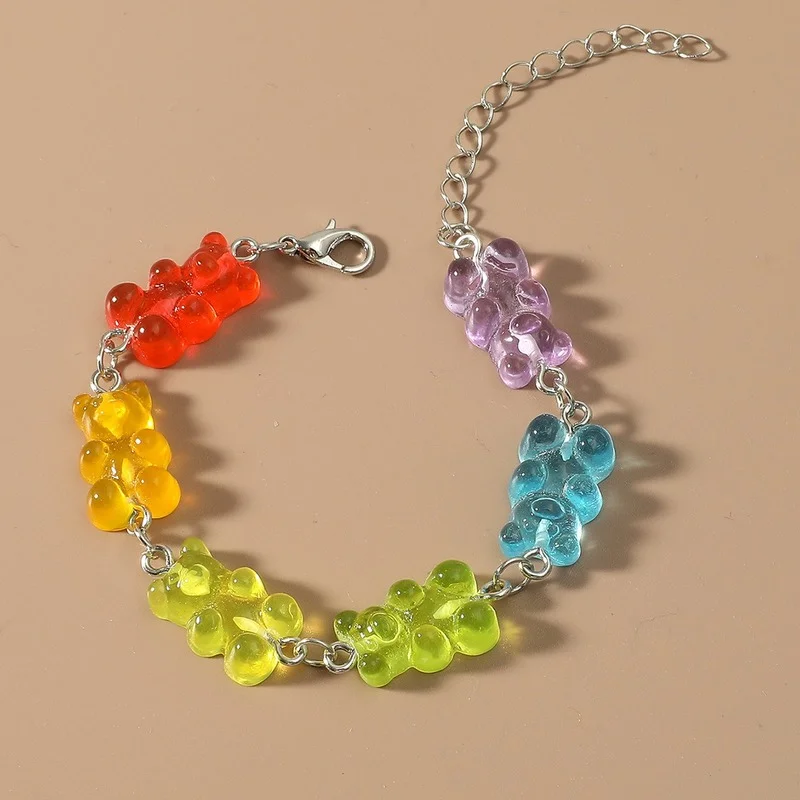 Candy Color Bracelets for Women Personality Acrylic Statement Rainbow Geometric Cool Jewelry Anime Bracelets
Candy Color Bracelets for Women Personality Acrylic Statement Rainbow Geometric Cool Jewelry Anime Bracelets