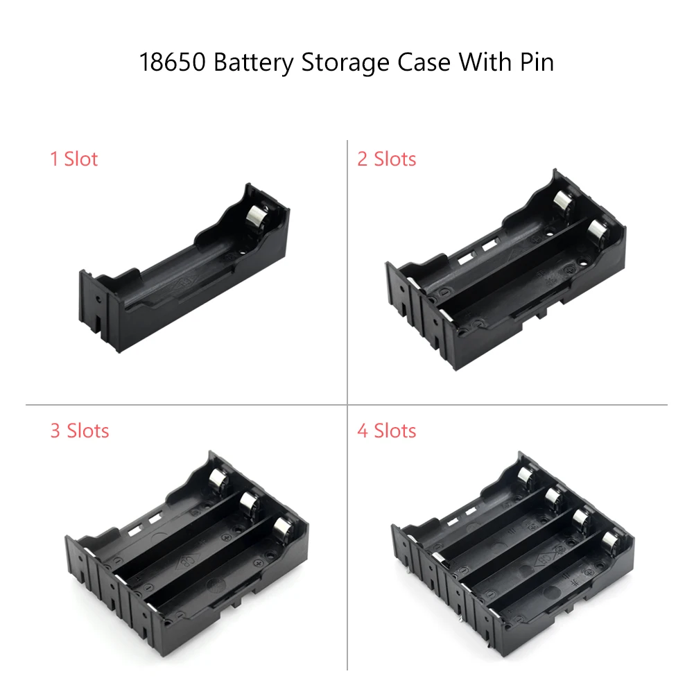 1 2 3 4 X 18650 High Quality DIY 18650 Battery Holder Storage Case Box With Hard Pin For 18650 Batteries Standard Container
1 2 3 4 X 18650 High Quality DIY 18650 Battery Holder Storage Case Box With Hard Pin For 18650 Batteries Standard Container