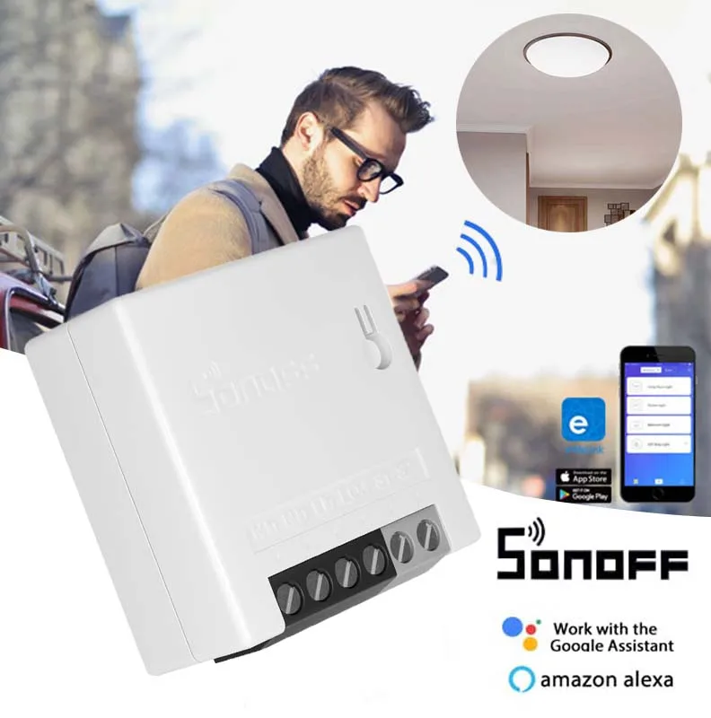1/10 Pcs Itead Sonoff Mini R2 And Zigbee Mini DIY Two Way Control eWeLink App Smart Home Automation Work With Alexa Google Home
1/10 Pcs Itead Sonoff Mini R2 And Zigbee Mini DIY Two Way Control eWeLink App Smart Home Automation Work With Alexa Google Home
