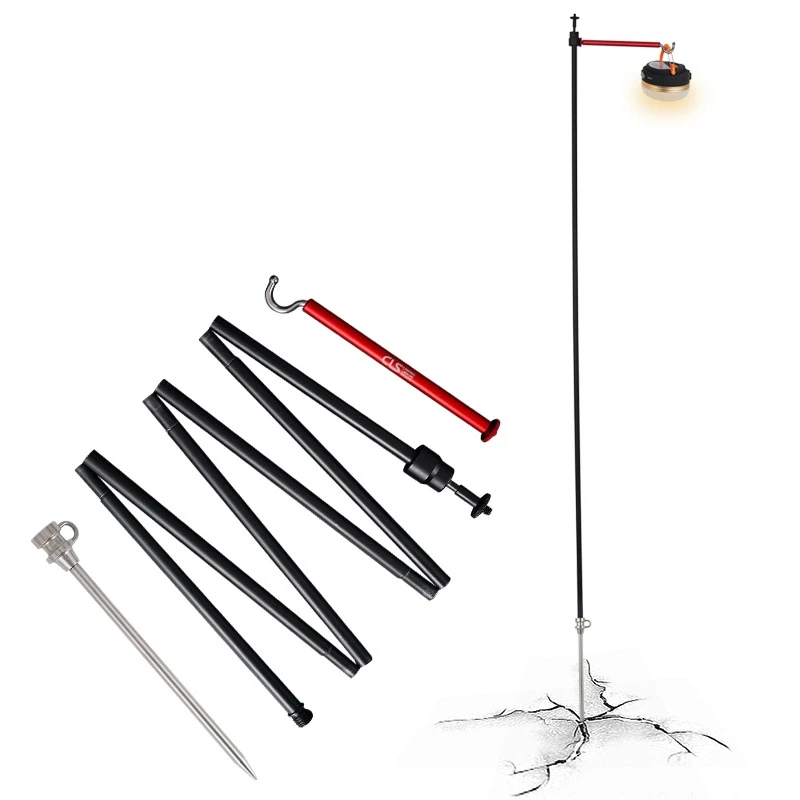 Outdoor Camping Rack Tools Lightweight Portable Foldable Aluminum Alloy Hanging Light Stand Multifunctional Shelf Camera Stand
Outdoor Camping Rack Tools Lightweight Portable Foldable Aluminum Alloy Hanging Light Stand Multifunctional Shelf Camera Stand