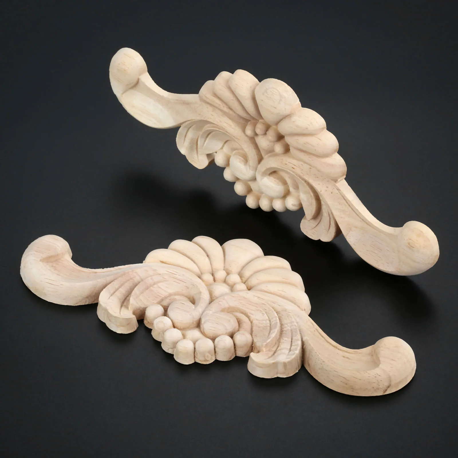 22*9cm Unpainted Wood Carved Decal Corner Applique Frame For Home Furniture Wall Cabinet Door Decorative Wooden Miniature Craft
22*9cm Unpainted Wood Carved Decal Corner Applique Frame For Home Furniture Wall Cabinet Door Decorative Wooden Miniature Craft
