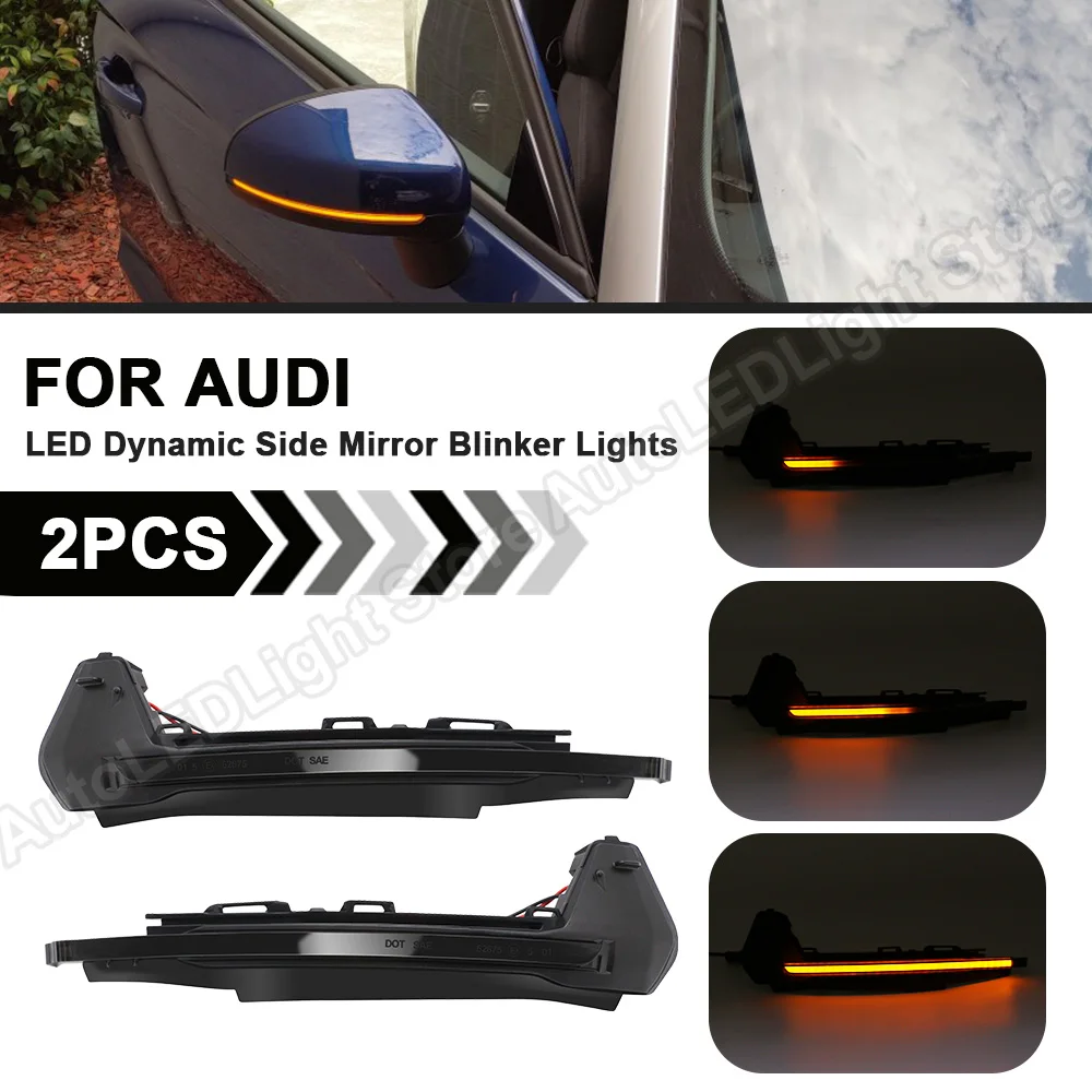 2Pcs For 2011 2012 2013 2014 2015 2016 2017 2018 Audi A1 LED Dynamic Mirror Blinker Light Turn Signal Lamp Indicator Flowing
2Pcs For 2011 2012 2013 2014 2015 2016 2017 2018 Audi A1 LED Dynamic Mirror Blinker Light Turn Signal Lamp Indicator Flowing
