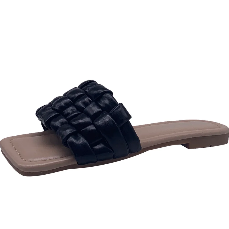Women's Flip Flops 2021 The New Summer Fashion Leisure Solid Color All-match Comfortable Open Toe Sandals Flat Female Shoes
Women's Flip Flops 2021 The New Summer Fashion Leisure Solid Color All-match Comfortable Open Toe Sandals Flat Female Shoes