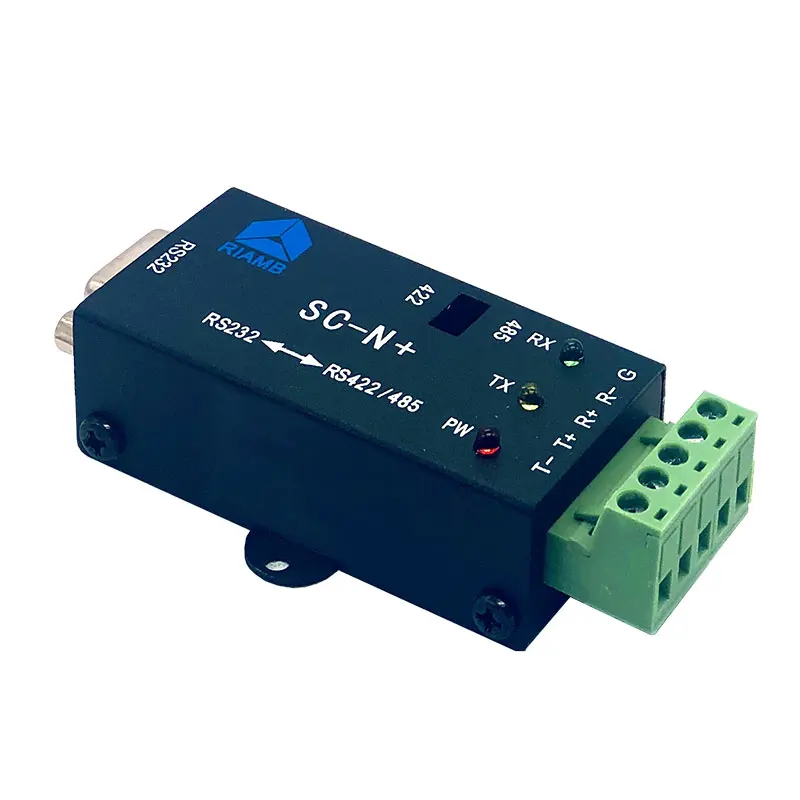 RS232 to RS422/485 converter module with isolated serial port bidirectional passive metal shell industrial grade SC-N
RS232 to RS422/485 converter module with isolated serial port bidirectional passive metal shell industrial grade SC-N