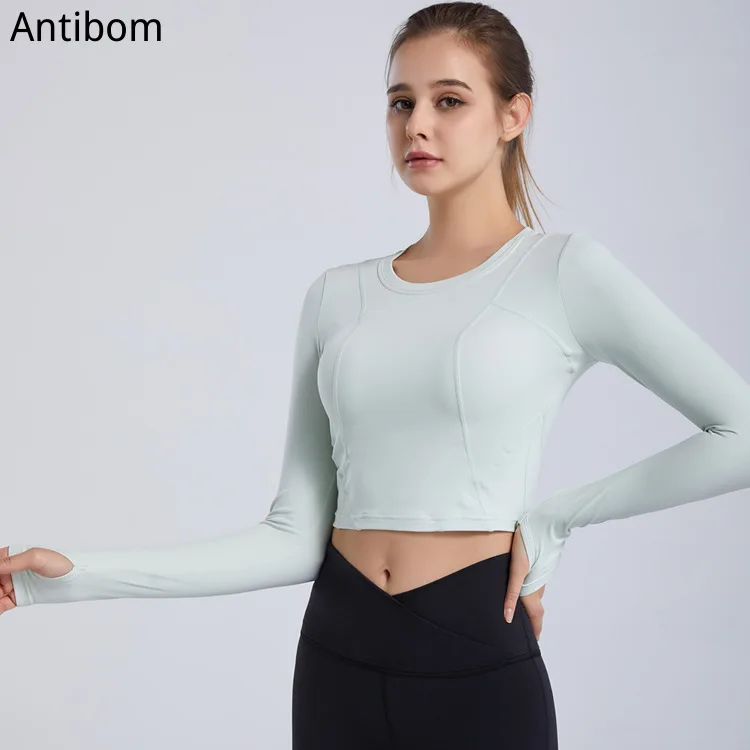 Tight Sport Top Gym Yoga Shirts Women Long Sleeve Workout Fitness Running Clothing Shirt Thumb Hole Female Sports Quick-Drying
Tight Sport Top Gym Yoga Shirts Women Long Sleeve Workout Fitness Running Clothing Shirt Thumb Hole Female Sports Quick-Drying