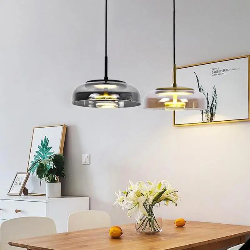 Nordic Restaurant Kitchen Pendant Light Modern Simple Bedroom Bed Pendant Lamp Creative Personality Glass Hanging Lights
Nordic Restaurant Kitchen Pendant Light Modern Simple Bedroom Bed Pendant Lamp Creative Personality Glass Hanging Lights