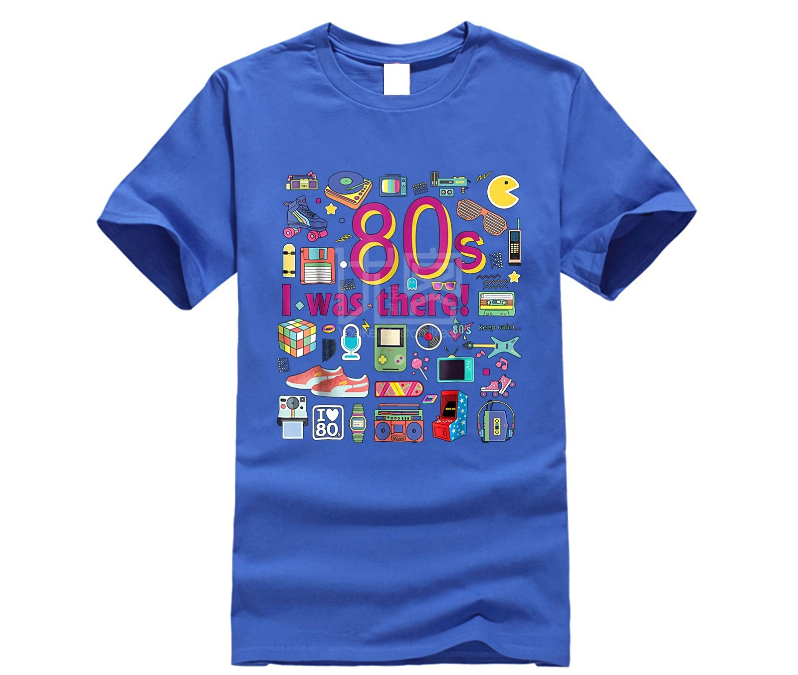 Брендовая мужская рубашка 80 s я был футболка Лучшие забавные S для мужчин и женщин