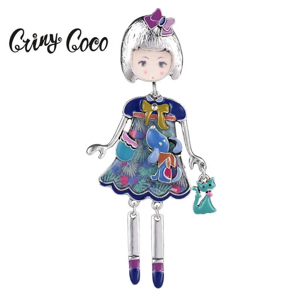 Cring Coco 2019 милая кукла с кошкой броши в форме собаки булавки для детей пальто