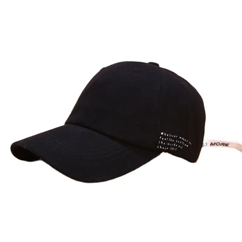 Solid Color Adjustable Baseball Cap Casual Leisure Hats Fashion Snapback Summer Sun Hat With English Letters 
Solid Color Adjustable Baseball Cap Casual Leisure Hats Fashion Snapback Summer Sun Hat With English Letters
