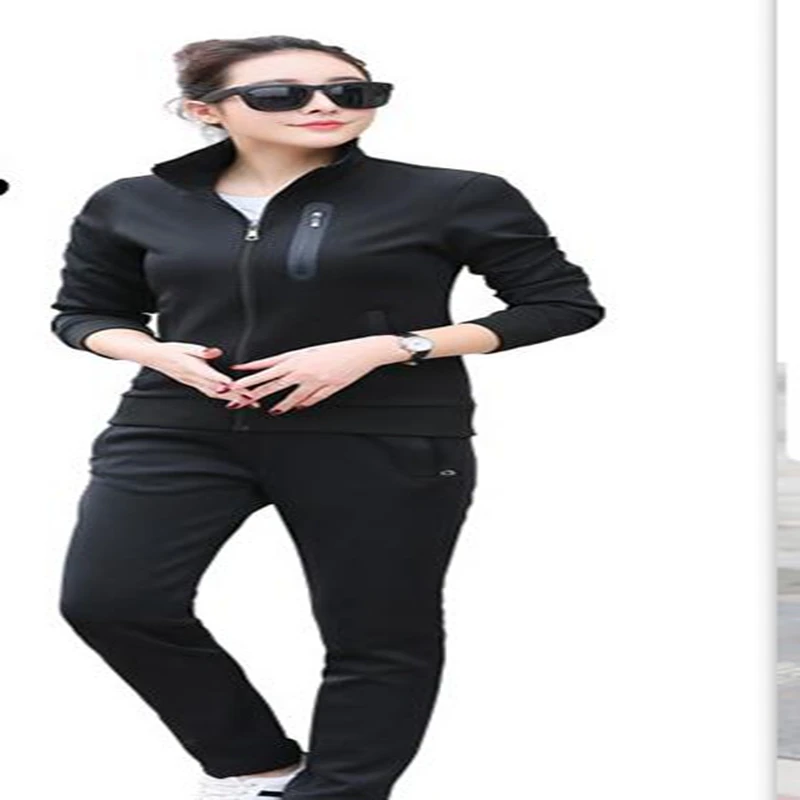 Spring autumn new sports women's suit, slim-fit collar sweater sweater pants casual men's suit
Spring autumn new sports women's suit, slim-fit collar sweater sweater pants casual men's suit