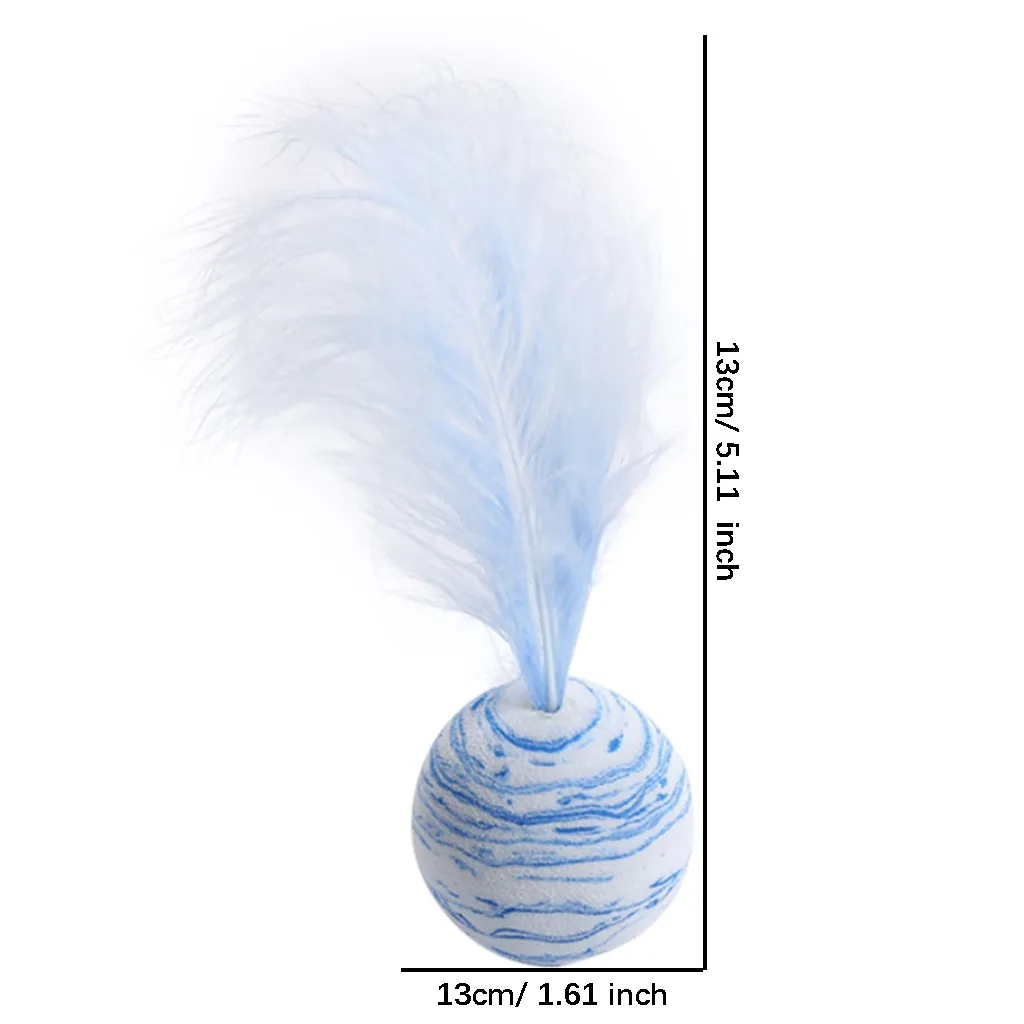 Pet Toy Ball Star Ball With Feather Interactive Play Pet Supplies Cat self-entertainment gadgets accessories 
Pet Toy Ball Star Ball With Feather Interactive Play Pet Supplies Cat self-entertainment gadgets accessories