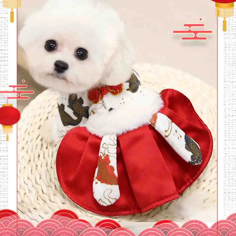 Koi Dress Pet Dog Clothes Thicken Cotton Clothing Dogs Super Small Costume Cute Warm Chihuahua Print Winter White Dress Mascotas
Koi Dress Pet Dog Clothes Thicken Cotton Clothing Dogs Super Small Costume Cute Warm Chihuahua Print Winter White Dress Mascotas