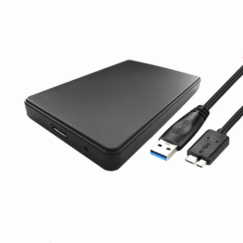 

HDD Box SSD Hard Drive 2.5 inch USB 3.0 2.0 Adapter Support 2TB HD External Type Enclosure Disk Case For WIndows Mac Connectors