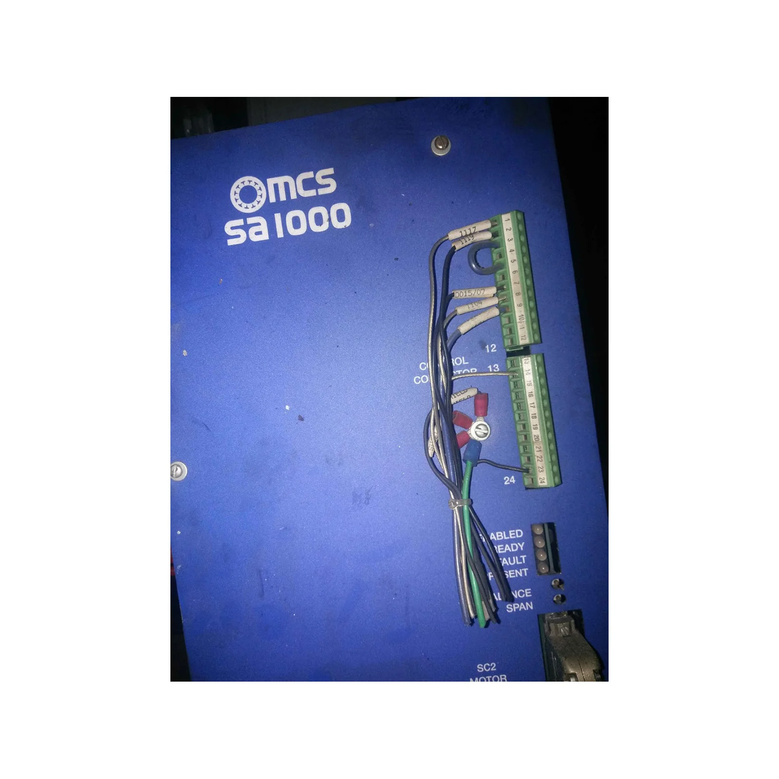 Сервоусилитель PWM SA1000 серии OMCS Motion Contorl Systems 1210930 SA
Сервоусилитель PWM SA1000 серии OMCS Motion Contorl Systems 1210930 SA