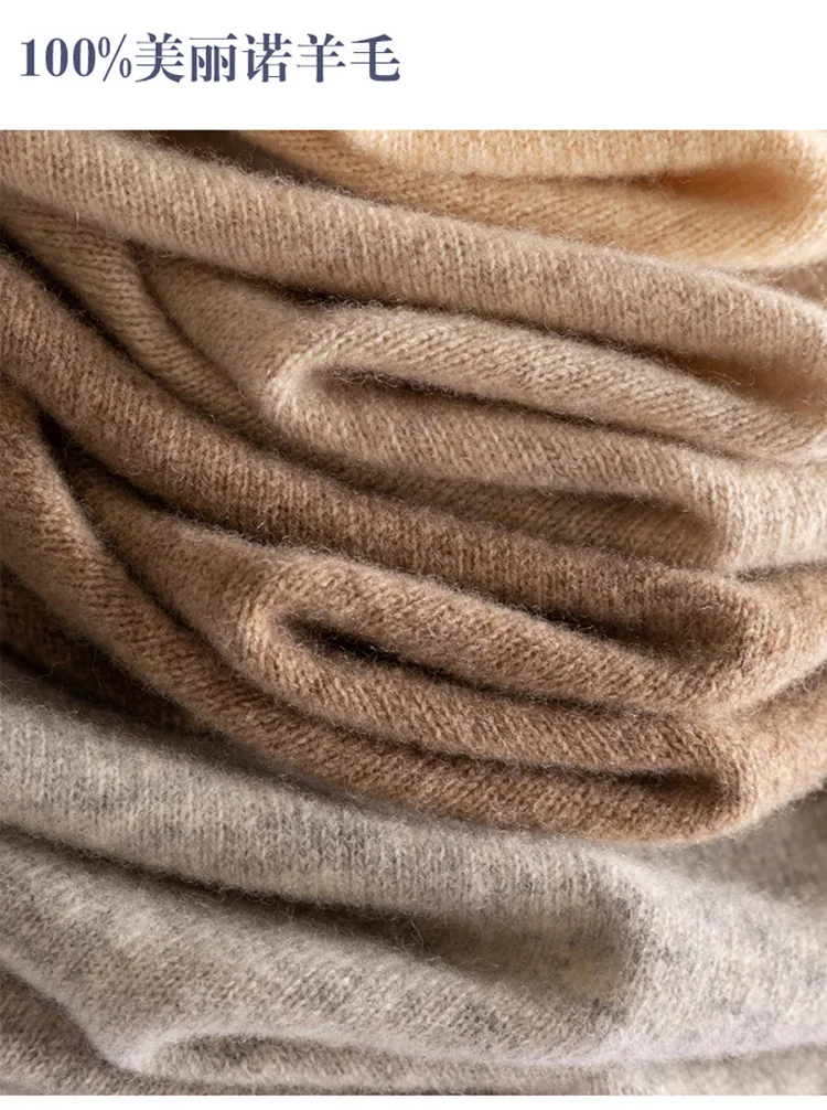 2020 The New autumn and winter new high-neck bottoming shirt long-sleeved wild fashion casual loose woolen sweater women
2020 The New autumn and winter new high-neck bottoming shirt long-sleeved wild fashion casual loose woolen sweater women