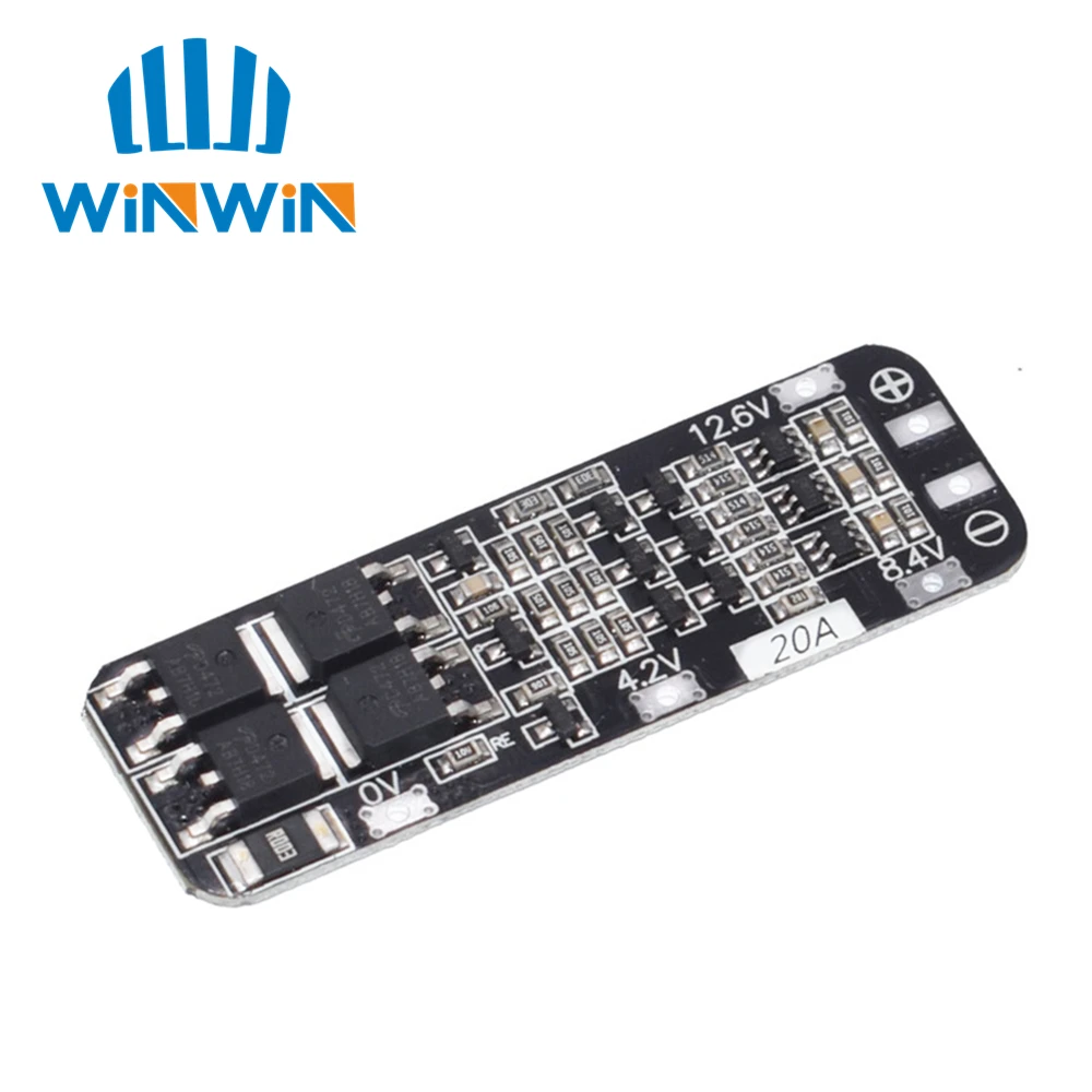 3S 20A литий ионный аккумулятор 18650 зарядное устройство PCB плата защиты BMS 12 6 V Cell 59x20x3