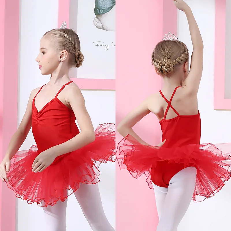 

Милое балетное платье для девочек; 7 видов цветов танцевальная одежда для девочек; Танцевальный Купальник для девочек; Детские балетные кос...