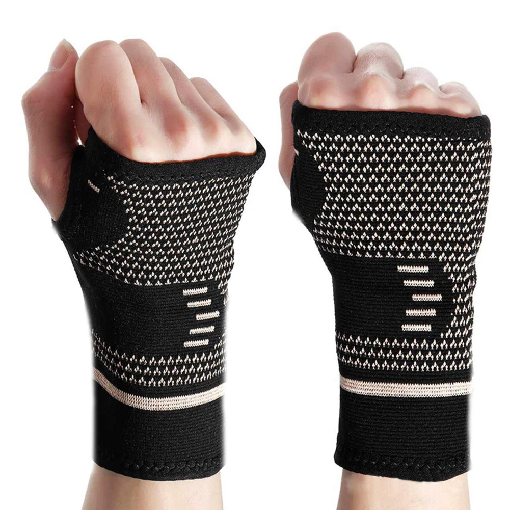 1Pc Professional Wristband Sport Safety Compression Wrist Guard Arthritis Brace Sleeve Support Elastic Palm Protector Hand Glove
1Pc Professional Wristband Sport Safety Compression Wrist Guard Arthritis Brace Sleeve Support Elastic Palm Protector Hand Glove