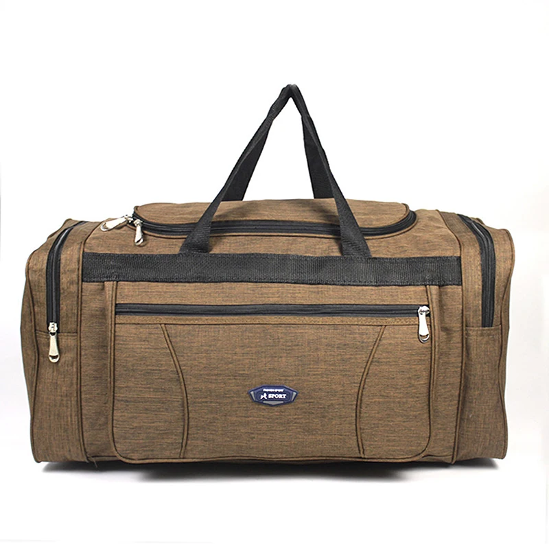 

Oxford-bolsas de viaje impermeables para hombre, bolso de viaje de mano, grande, de gran capacidad, para fin de semana