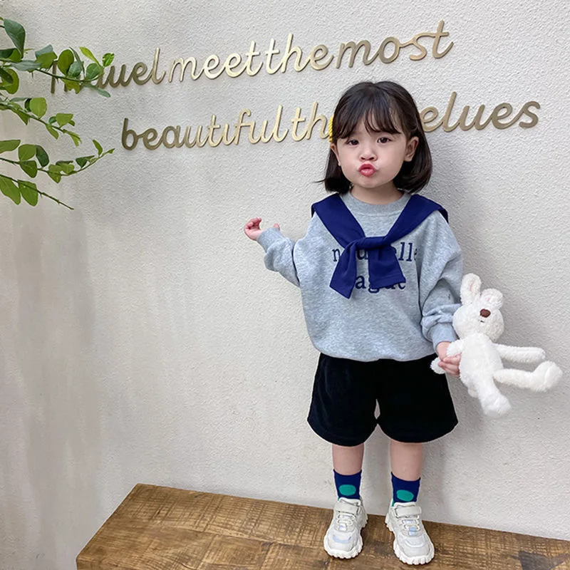 Toddler Baby Girls Sweatshirt Top Letter Print Long Sleeve Hoodies With Shawl Kids Outwear Teenager Children Clothes Pullover
Toddler Baby Girls Sweatshirt Top Letter Print Long Sleeve Hoodies With Shawl Kids Outwear Teenager Children Clothes Pullover