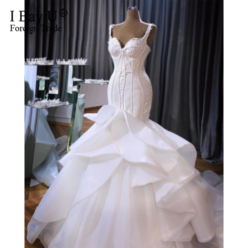 Женское атласное платье-Русалка It's yiiya, Белое Облегающее платье без бретелек с бусинами и жемчугом на лето 2020
Женское атласное платье-Русалка It's yiiya, Белое Облегающее платье без бретелек с бусинами и жемчугом на лето 2020