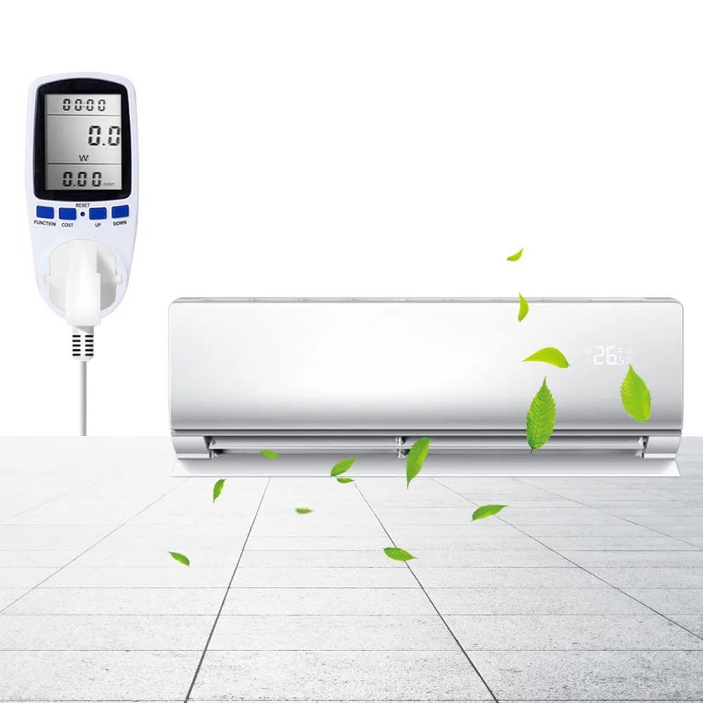 Digital LCD Energy Meter Wattmeter Monitoring Device Wattage Electricity Kwh Power Measuring Outlet Analyzer
Digital LCD Energy Meter Wattmeter Monitoring Device Wattage Electricity Kwh Power Measuring Outlet Analyzer