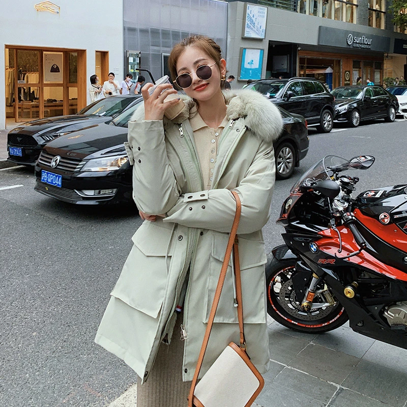 2021 New Fashionable Warm Cotton fur Liner Hooded Down Parkas Coat Winter Jacket Women Adjustable Waist Fur Collar Jacket Parka
2021 New Fashionable Warm Cotton fur Liner Hooded Down Parkas Coat Winter Jacket Women Adjustable Waist Fur Collar Jacket Parka