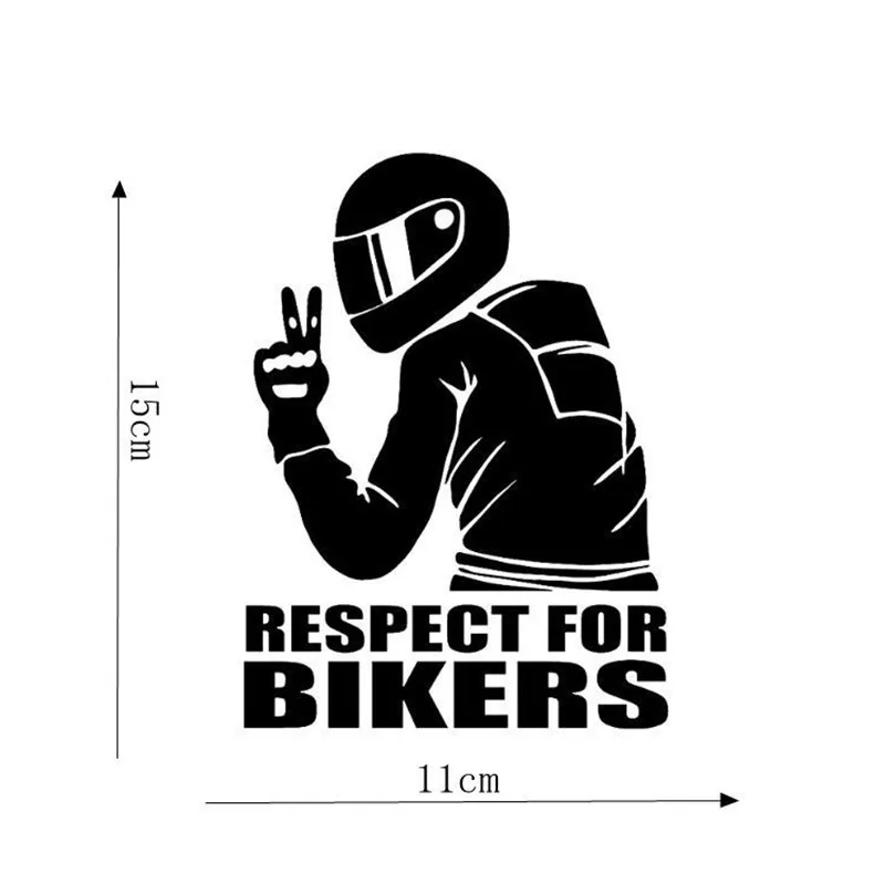 1PC Cool 3D Respect For Cyclists Waterproof Reflective Biker Motorcycle Car Auto Accessoires Sticker Decal Funny On Car Styling
1PC Cool 3D Respect For Cyclists Waterproof Reflective Biker Motorcycle Car Auto Accessoires Sticker Decal Funny On Car Styling