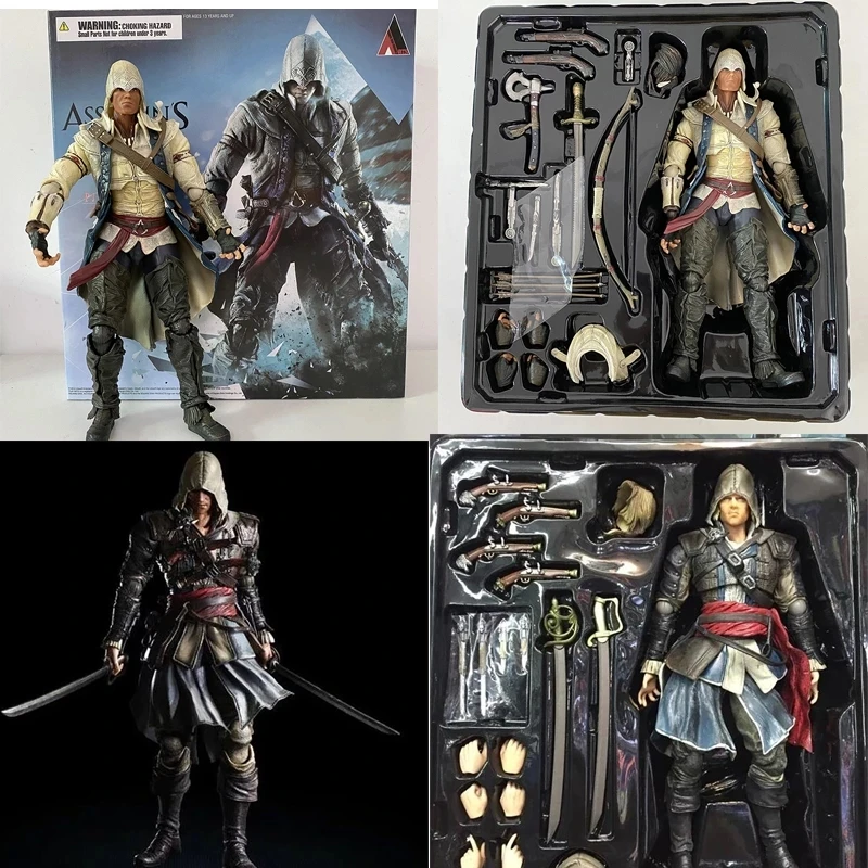 Play Arts Kai Connor Edward Kenway Creed Action Figure Collectible Model Toys Dolls Gift
Play Arts Kai Connor Edward Kenway Creed Action Figure Collectible Model Toys Dolls Gift