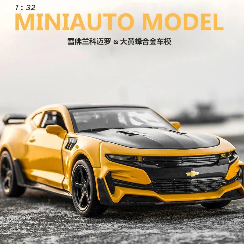 1:32 Alloy Diecast Model Car Children Metal Toys Camaro Pull Back Wheels Kids Birthday Christmas Gifts
1:32 Alloy Diecast Model Car Children Metal Toys Camaro Pull Back Wheels Kids Birthday Christmas Gifts