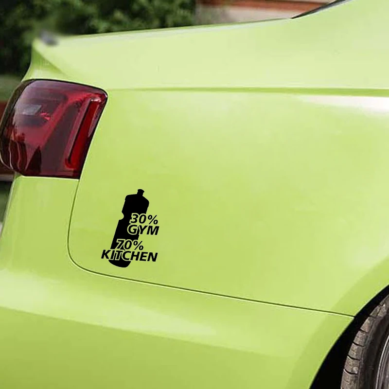 Car Stickers Fun Gym Sports and Kitchen Decoration PVC Car Stickers Accessories Waterproof Sunscreen Black/white,15cm*11cm
Car Stickers Fun Gym Sports and Kitchen Decoration PVC Car Stickers Accessories Waterproof Sunscreen Black/white,15cm*11cm