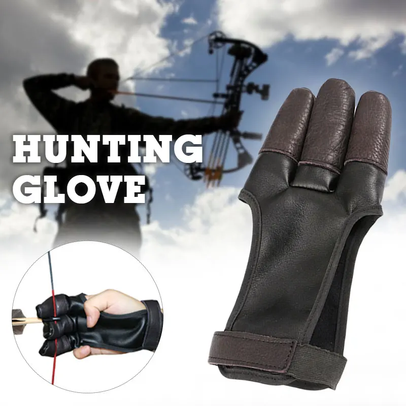 New Finger Tip Protector Archery Protect Glove Hunting Shooting Glove Leather Finger Archery Armguard Pull Right Hand
New Finger Tip Protector Archery Protect Glove Hunting Shooting Glove Leather Finger Archery Armguard Pull Right Hand