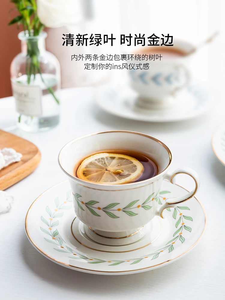 Nordic Luxury Cup Creative Ceramic Handmade Coffee High Quality Saucer Spoon Set Gold Rim Cup Tazas Kitchen Drinkware DB60BD 
Nordic Luxury Cup Creative Ceramic Handmade Coffee High Quality Saucer Spoon Set Gold Rim Cup Tazas Kitchen Drinkware DB60BD