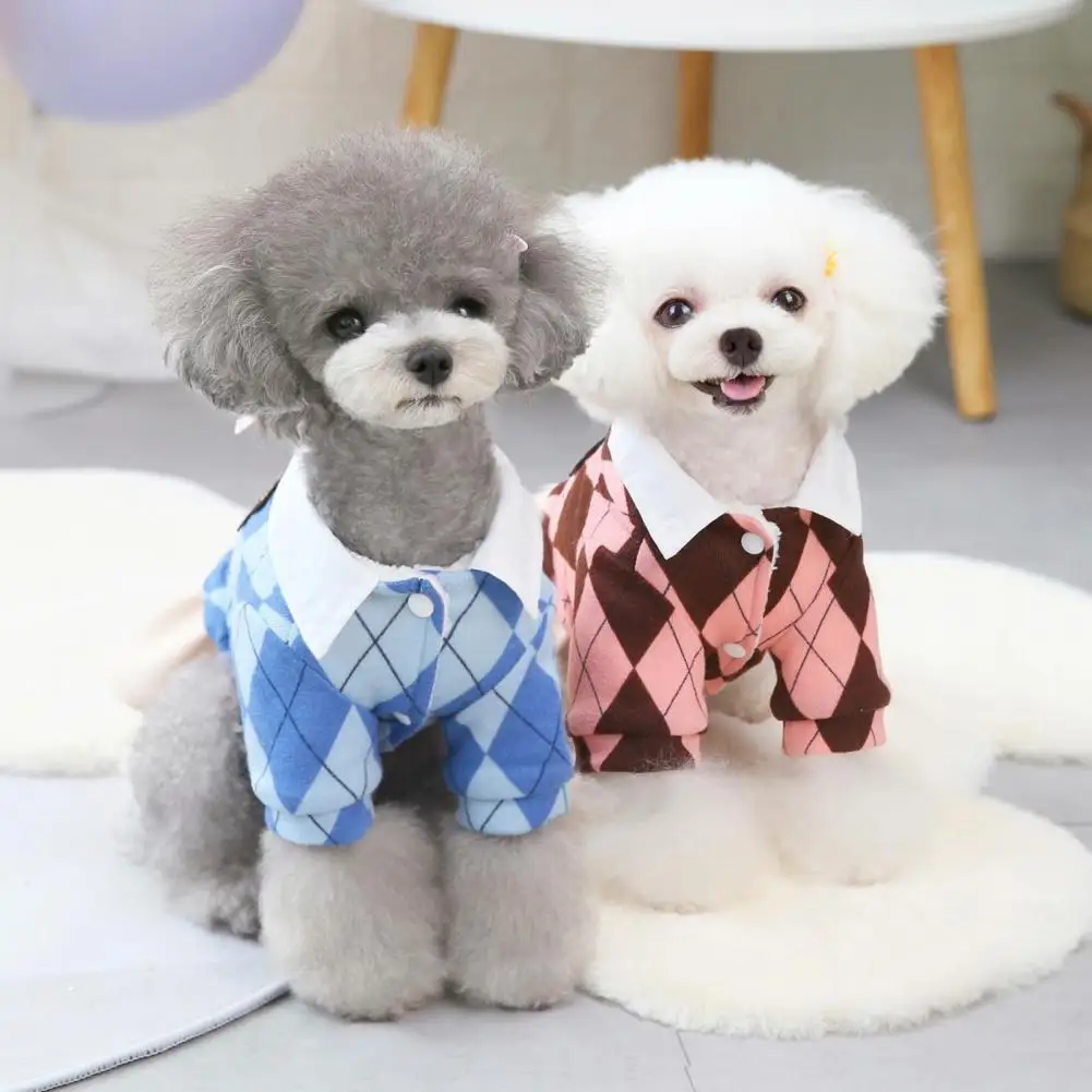 Lovely Plaid Pet Skirt for Small Dog Dress Windproof Lapel Collar Winter Warm Dog Skirt Puppy Costume Skirt for Cosplay
Lovely Plaid Pet Skirt for Small Dog Dress Windproof Lapel Collar Winter Warm Dog Skirt Puppy Costume Skirt for Cosplay
