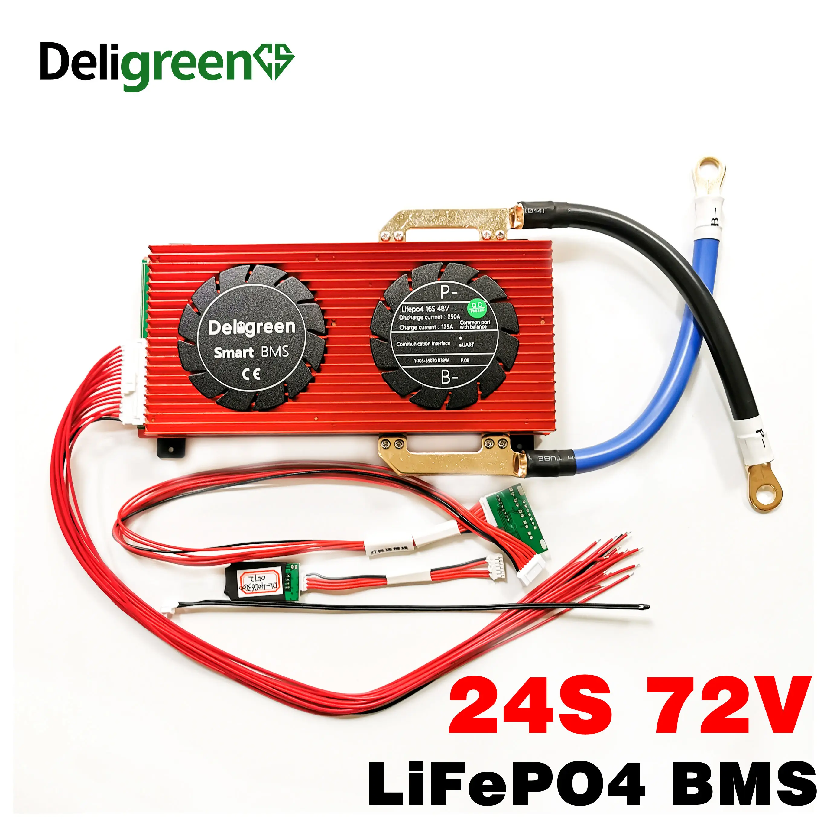Bluetooth Smart BMS 24S 150A 200A 250A LiFePO4 батарея для 87 6 V аккумулятор с CAN communicatio UART