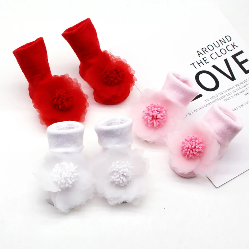 Baby Infant Socks Flower Gauze Toddler Girls Anti-slip Socks Stockings Solid Color Bowknot Anti-Slip Cute Wild Cotton Long Stock
Baby Infant Socks Flower Gauze Toddler Girls Anti-slip Socks Stockings Solid Color Bowknot Anti-Slip Cute Wild Cotton Long Stock