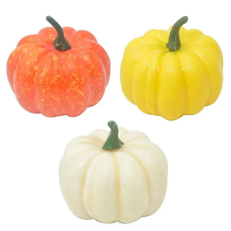 3 шт., искусственные тыквы из пенопласта для Хэллоуина
3 шт., искусственные тыквы из пенопласта для Хэллоуина