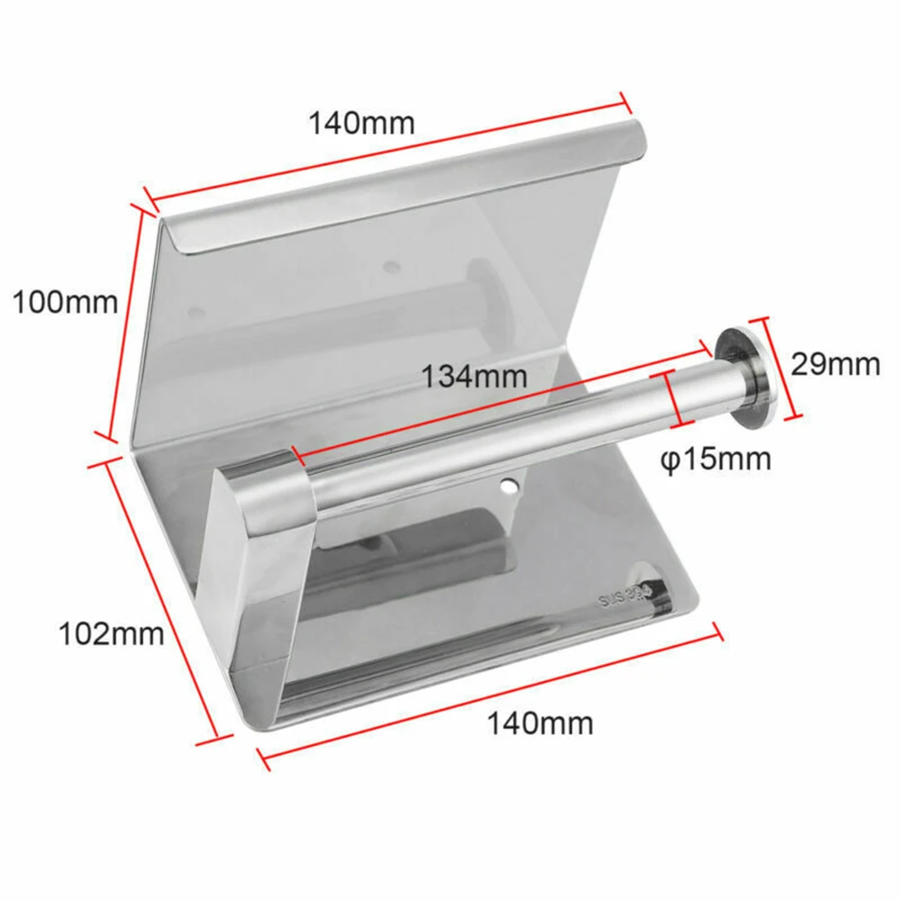 Stainless Steel Roll Holder Paper Towel Stand Fashion Toilet Paper Holder Bathroom Accessoriess Storage Rack
Stainless Steel Roll Holder Paper Towel Stand Fashion Toilet Paper Holder Bathroom Accessoriess Storage Rack