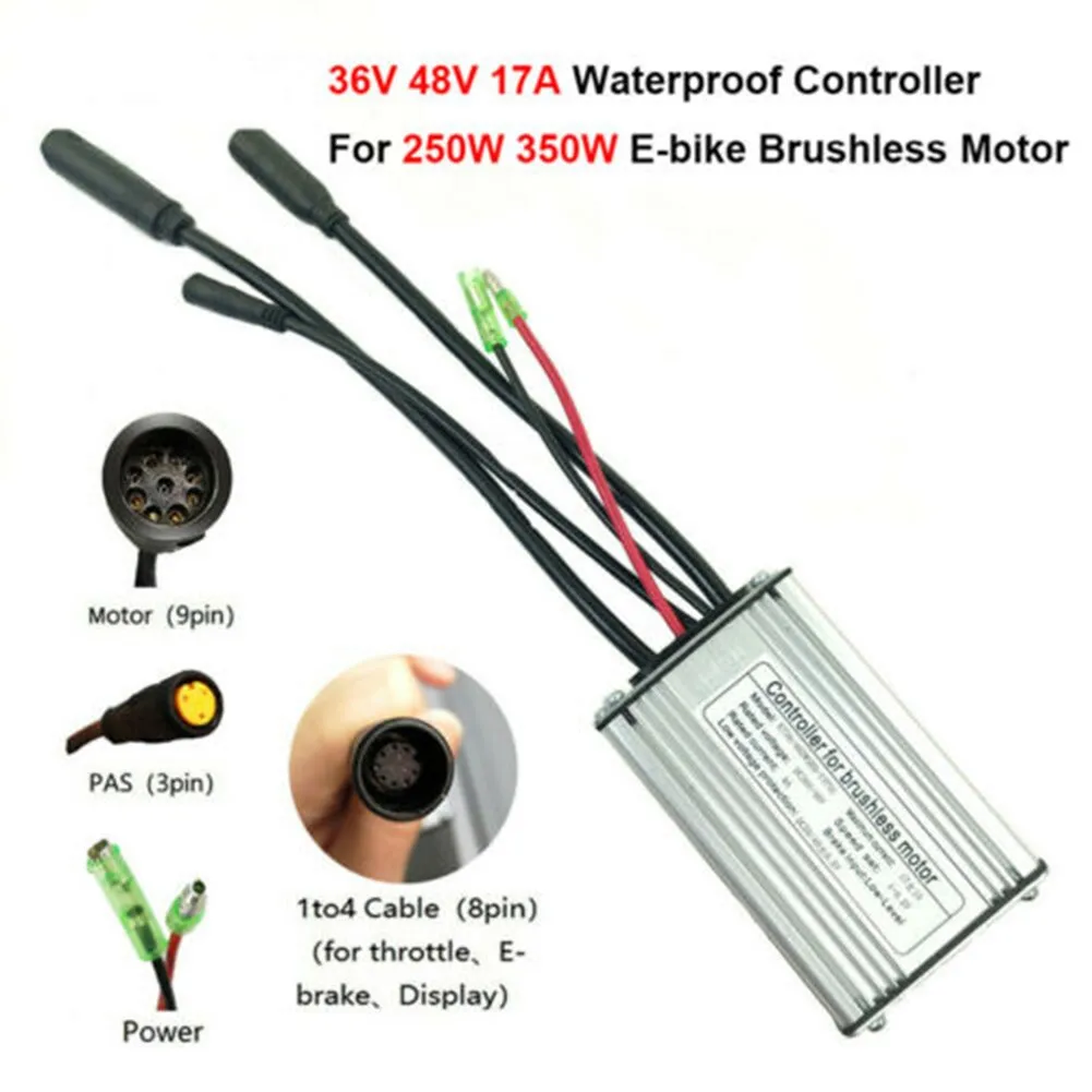 36/48V KT-17A For Bicycle Electric Bike Spare Parts For Bicycle Bicycle 6mos Waterproof Controller For 350W Brushless Motor
36/48V KT-17A For Bicycle Electric Bike Spare Parts For Bicycle Bicycle 6mos Waterproof Controller For 350W Brushless Motor