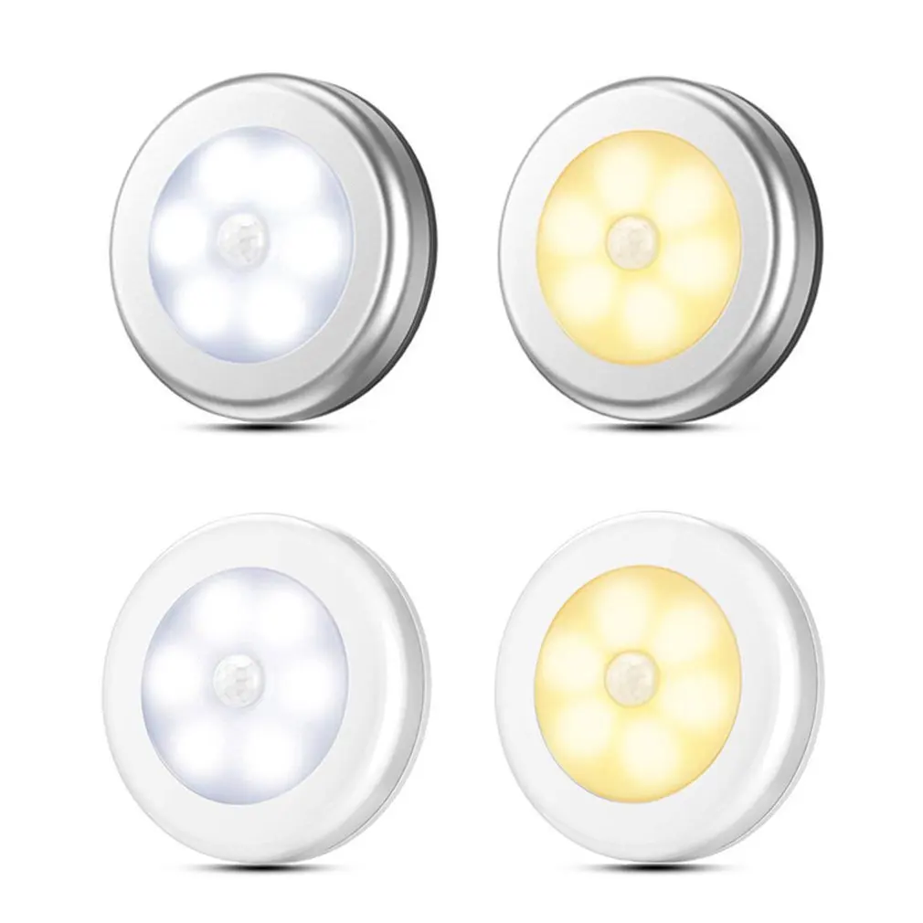 PIR Motion Round Sensor Cabinet Light Auto Smart Night Lamp LED Lights For Home Bedroom Closet Kitchen Wardrobe Light
PIR Motion Round Sensor Cabinet Light Auto Smart Night Lamp LED Lights For Home Bedroom Closet Kitchen Wardrobe Light