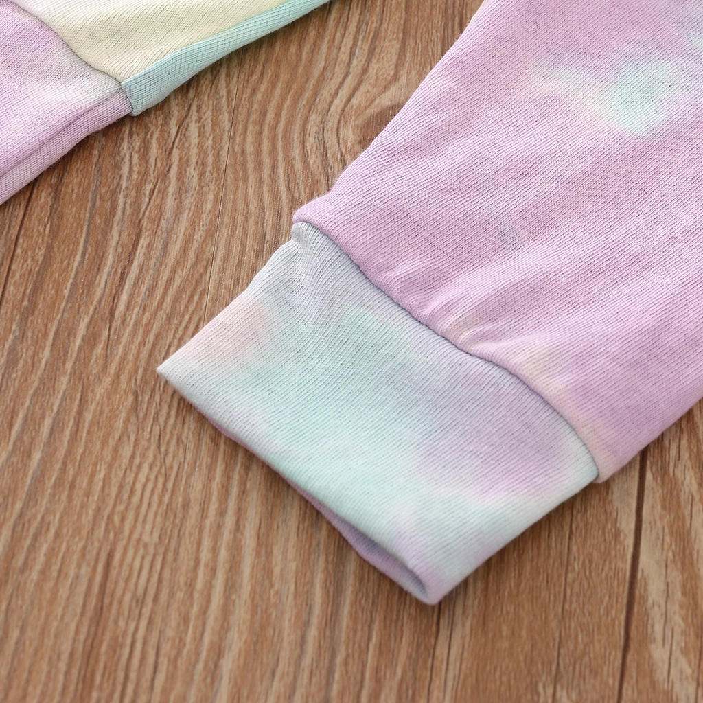2020 Fall Spring Newborn Baby Girls Clothing Set Toddler Long Sleeve Ruffle Hem Tie Dye Print Hooded Sweatshirt+ Long Pants 0-3T
2020 Fall Spring Newborn Baby Girls Clothing Set Toddler Long Sleeve Ruffle Hem Tie Dye Print Hooded Sweatshirt+ Long Pants 0-3T
