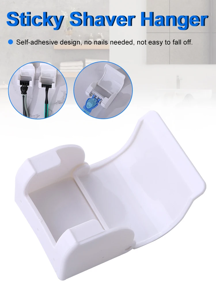 1PC Self-Adhesive Razor Holder Wall Men Shaving Shaver Shelf Storage Hook Shaving Razor Storage Rack Bathroom Organizer Hanger
1PC Self-Adhesive Razor Holder Wall Men Shaving Shaver Shelf Storage Hook Shaving Razor Storage Rack Bathroom Organizer Hanger